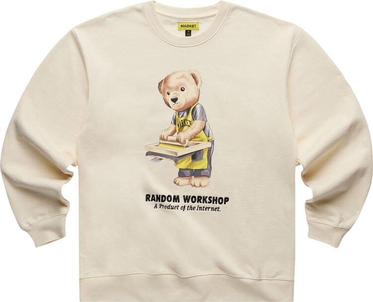 Толстовка Market Random Workshop Bear Crewneck 'Cream', кремовый, Бежевый, Толстовка Market Random Workshop Bear Crewneck 'Cream', кремовый
Толстовка Market Random Workshop Bear Crewneck 'Cream', кремовый, Бежевый, Толстовка Market Random Workshop Bear Crewneck 'Cream', кремовый