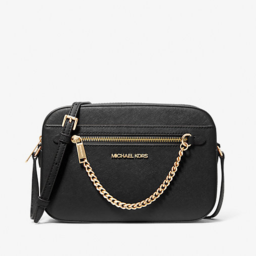 Сумка Michael Michael Kors Jet Set Large Logo Crossbody, черный золотая фурнитура
Сумка Michael Michael Kors Jet Set Large Logo Crossbody, черный золотая фурнитура