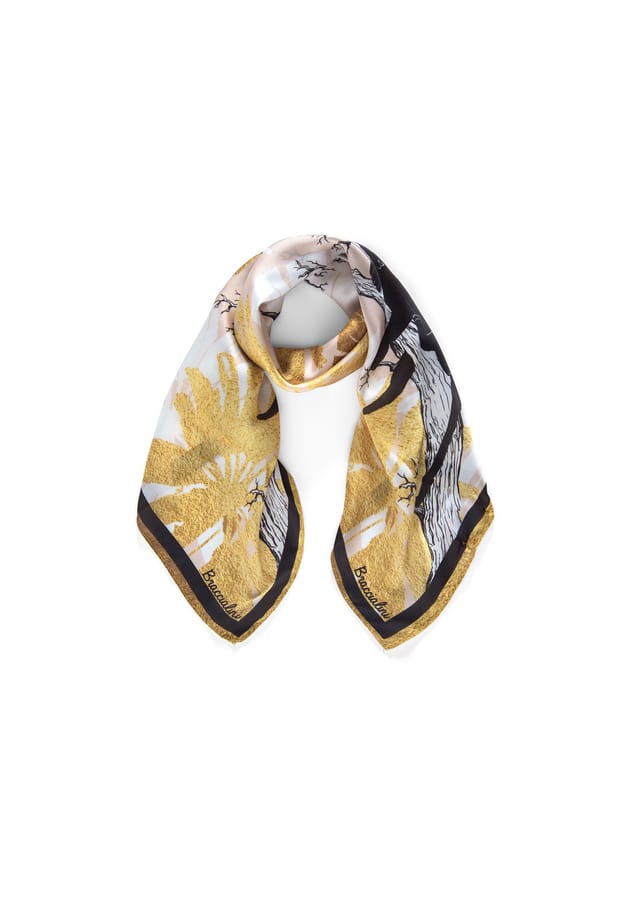 Шарф Braccialini, желтый
Шарф Braccialini, желтый