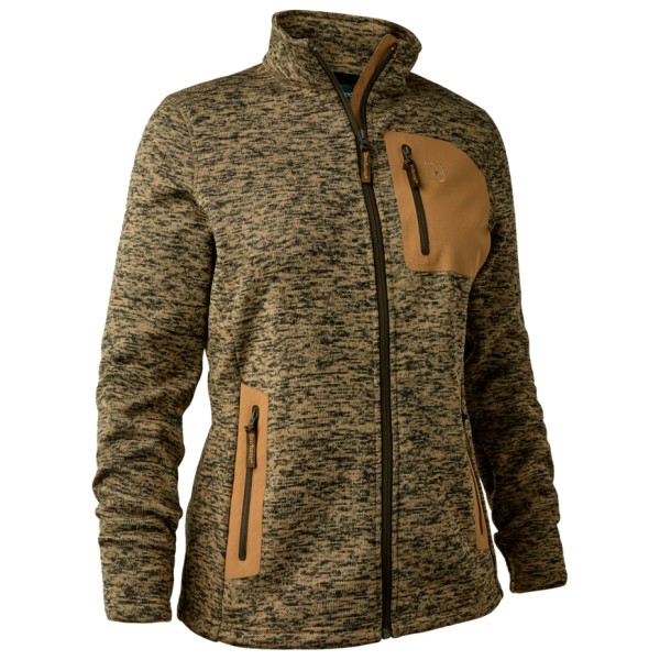 Женская трикотажная куртка из сарек - флисовая куртка Deerhunter, Butternut Melange
Женская трикотажная куртка из сарек - флисовая куртка Deerhunter, Butternut Melange