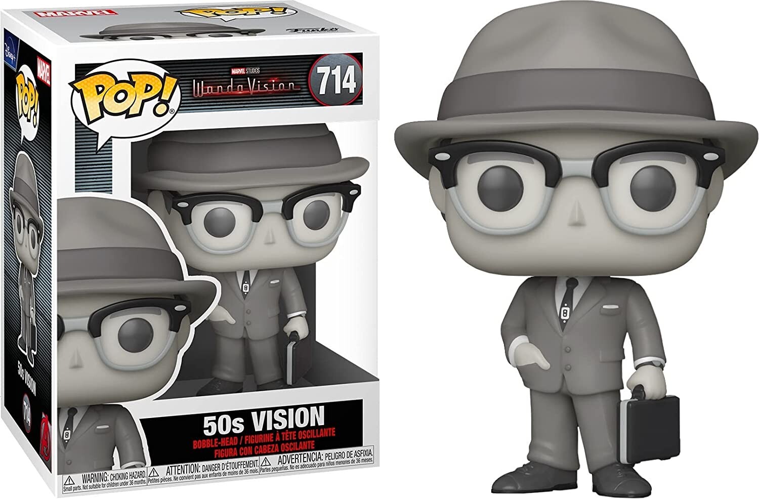 Фигурка Вижн 50-е Funko Pop Marvel Wandavision
Фигурка Вижн 50-е Funko Pop Marvel Wandavision