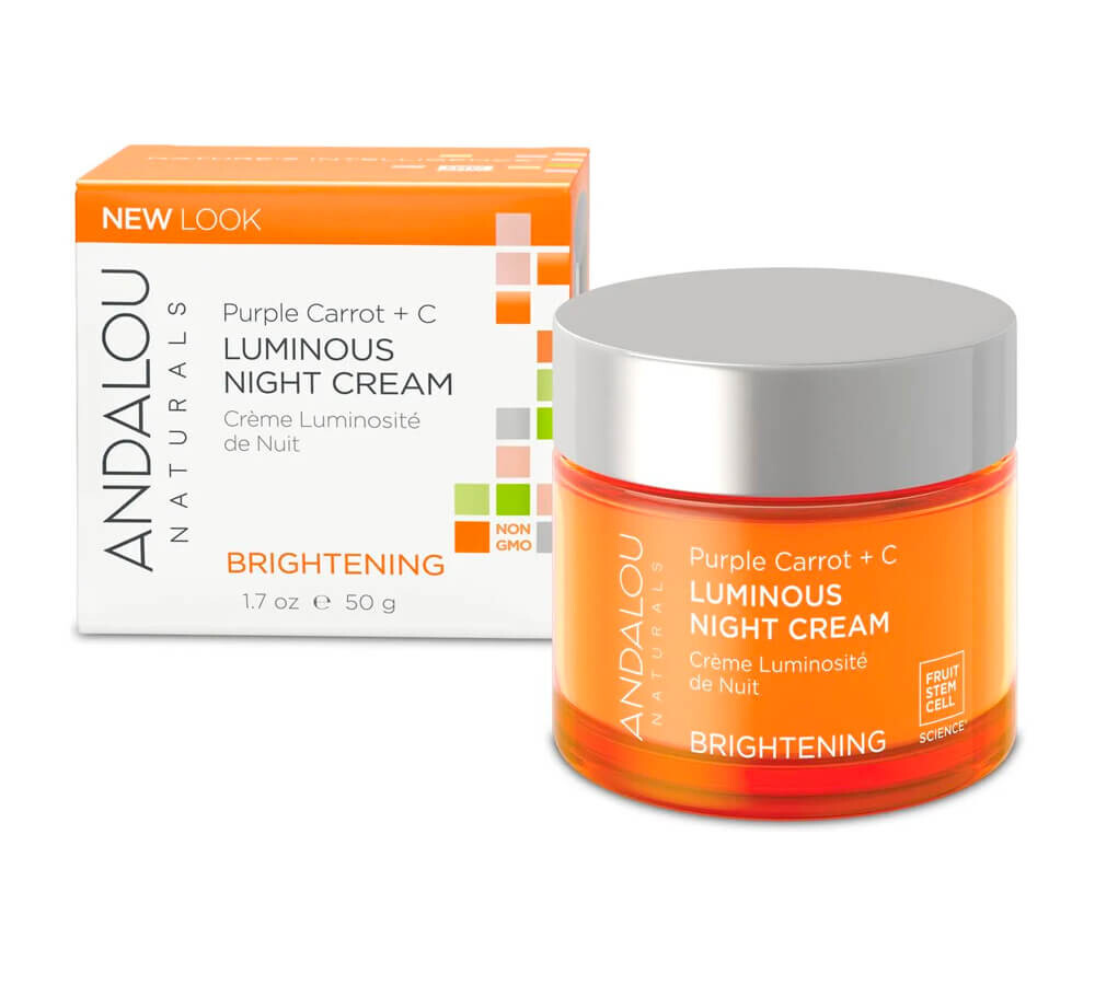 Ночной осветляющий крем с фиолетовой морковью и витамином С Andalou Naturals, 50 мл
Ночной осветляющий крем с фиолетовой морковью и витамином С Andalou Naturals, 50 мл