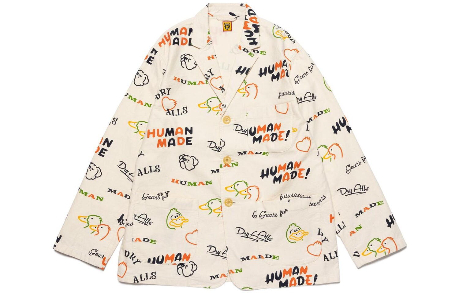 Куртка с принтом «Утка» Dry Alls Human Made, белый
Куртка с принтом «Утка» Dry Alls Human Made, белый