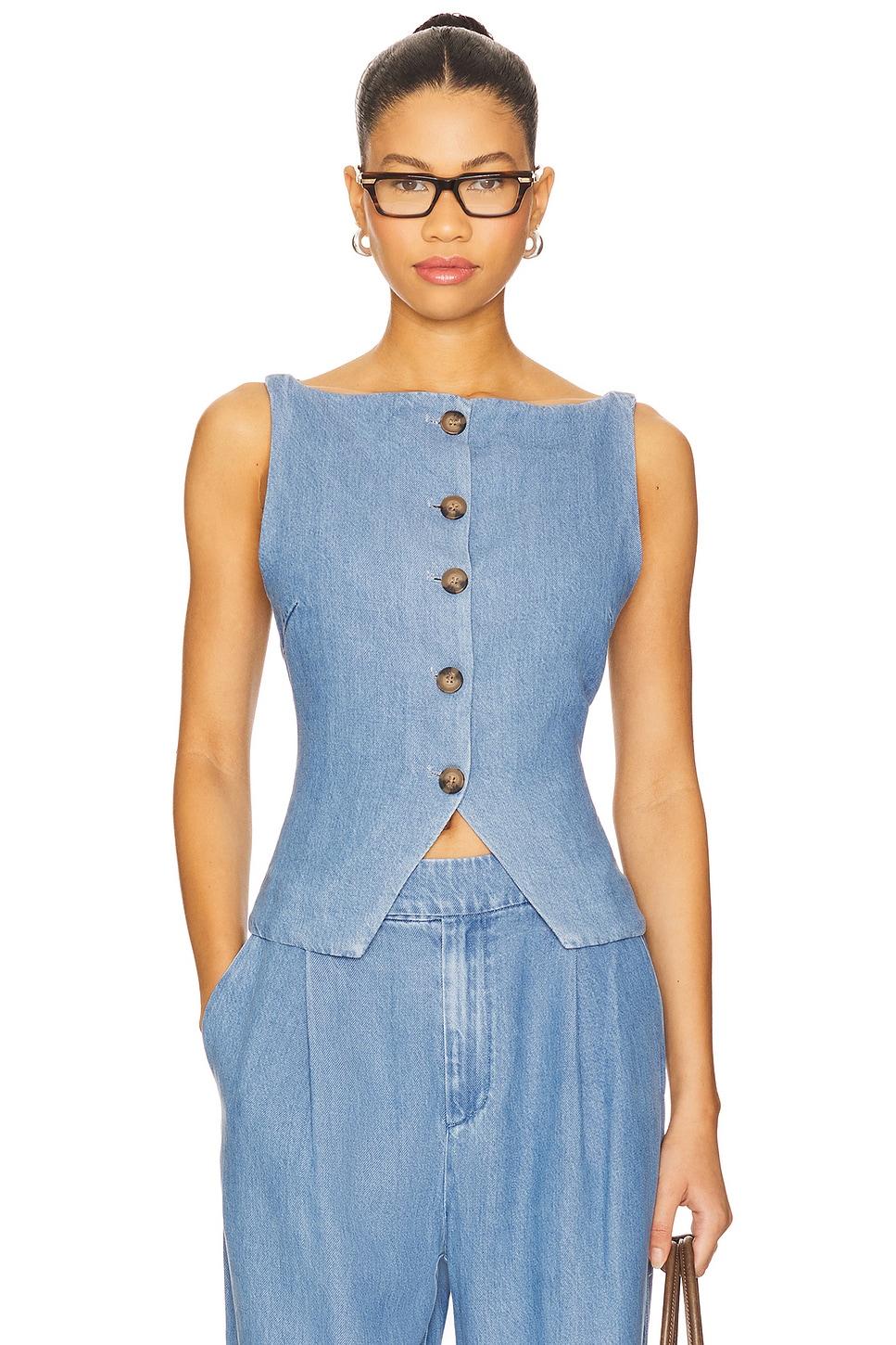 Топ без рукавов Agathe от Lovers And Friends, light denim
Топ без рукавов Agathe от Lovers And Friends, light denim