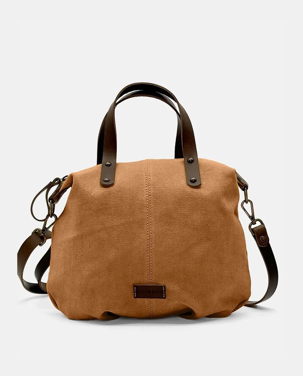 Сумка среднего размера из ткани CANVAS, трансформируемая в сумку через плечо с кожаными ручками CUIROTS, цвет Camel, Бежевый, Сумка среднего размера из ткани CANVAS, трансформируемая в сумку через плечо с кожаными ручками CUIROTS, цвет Camel
Сумка среднего размера из ткани CANVAS, трансформируемая в сумку через плечо с кожаными ручками CUIROTS, цвет Camel, Бежевый, Сумка среднего размера из ткани CANVAS, трансформируемая в сумку через плечо с кожаными ручками CUIROTS, цвет Camel