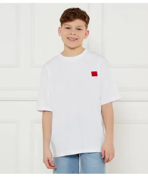 Футболка Relaxed fit Hugo Kids, белый
Футболка Relaxed fit Hugo Kids, белый