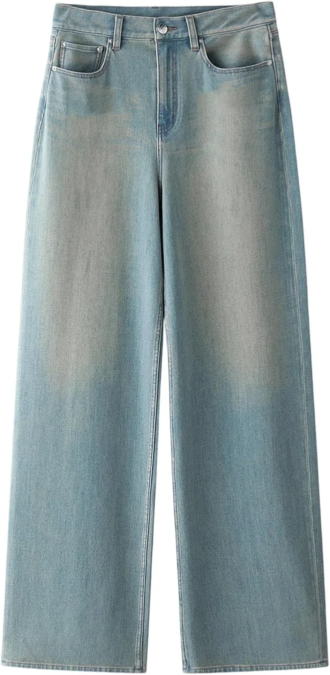 Женские джинсы-бойфренды с высокой талией и потертостями
Женские джинсы-бойфренды с высокой талией и потертостями