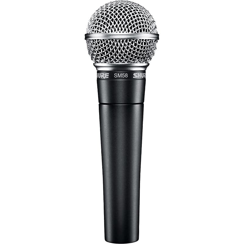 Вокальный микрофон Shure SM58 Handheld Cardioid Dynamic Microphone
Вокальный микрофон Shure SM58 Handheld Cardioid Dynamic Microphone