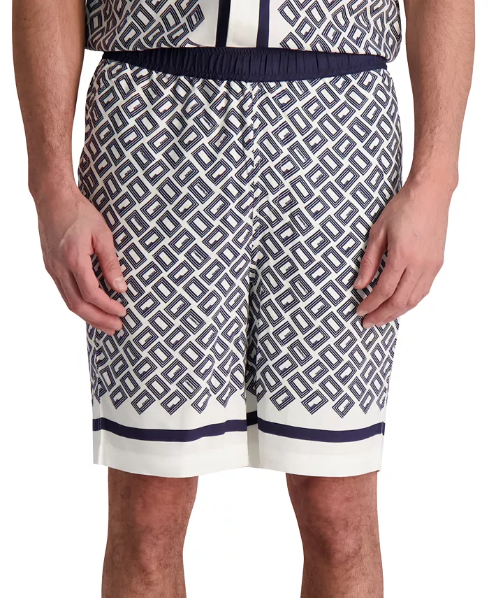 Мужские шорты свободного кроя Double L KARL LAGERFELD PARIS, синий
Мужские шорты свободного кроя Double L KARL LAGERFELD PARIS, синий