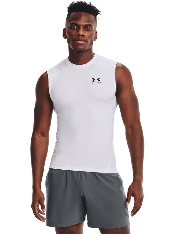 Футболка HeatGear Armour Sleeveless Shirt белого цвета Under Armour, Белый, Футболка HeatGear Armour Sleeveless Shirt белого цвета Under Armour
Футболка HeatGear Armour Sleeveless Shirt белого цвета Under Armour, Белый, Футболка HeatGear Armour Sleeveless Shirt белого цвета Under Armour
