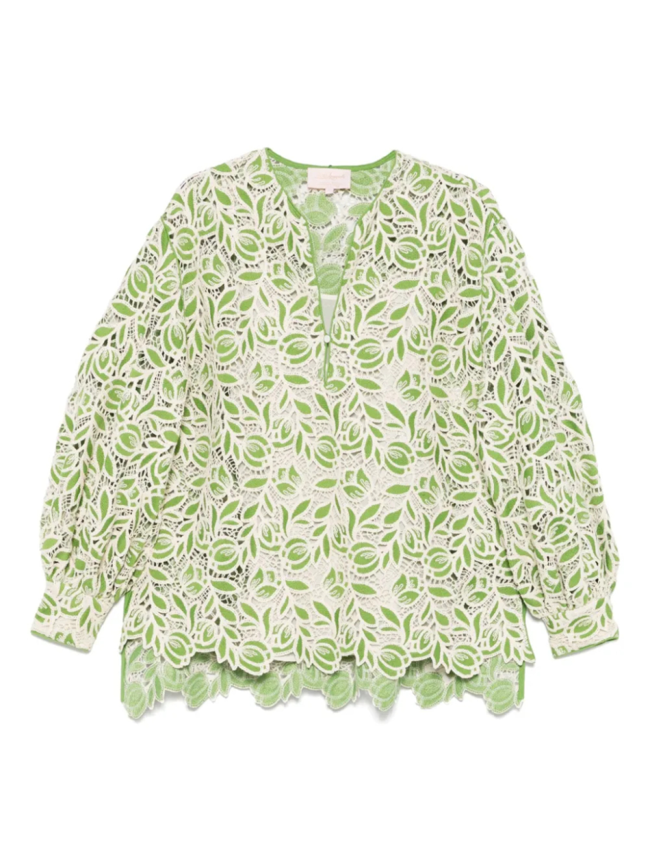 Вязаная крючком блузка LUISA SPAGNOLI, зеленый
Вязаная крючком блузка LUISA SPAGNOLI, зеленый