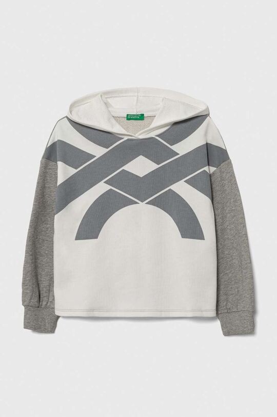 Детская хлопковая толстовка United Colors of Benetton, белый
Детская хлопковая толстовка United Colors of Benetton, белый