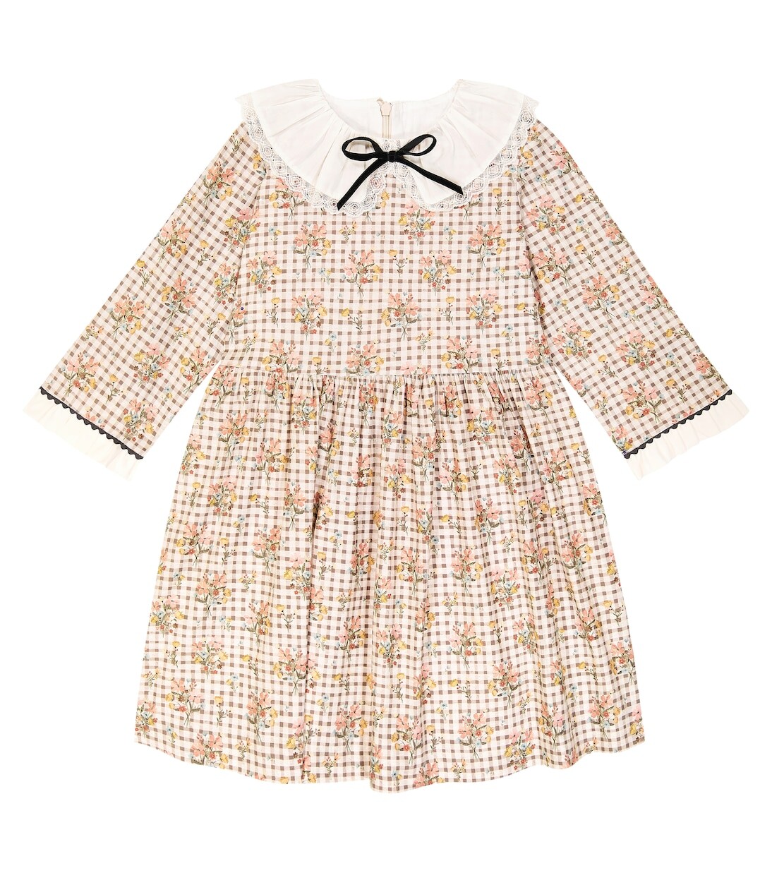 Платье из хлопка в мелкую клетку La Coqueta, мультиколор
Платье из хлопка в мелкую клетку La Coqueta, мультиколор