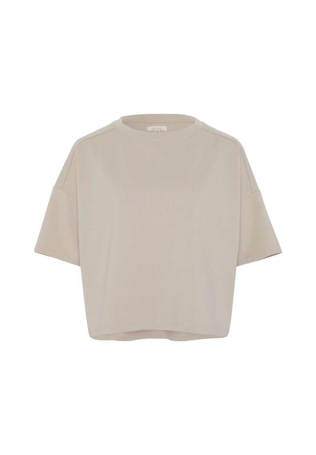 Футболка свободного кроя с дизайном для йоги DETTO FATTO, цвет Mushroom 
Футболка свободного кроя с дизайном для йоги DETTO FATTO, цвет Mushroom