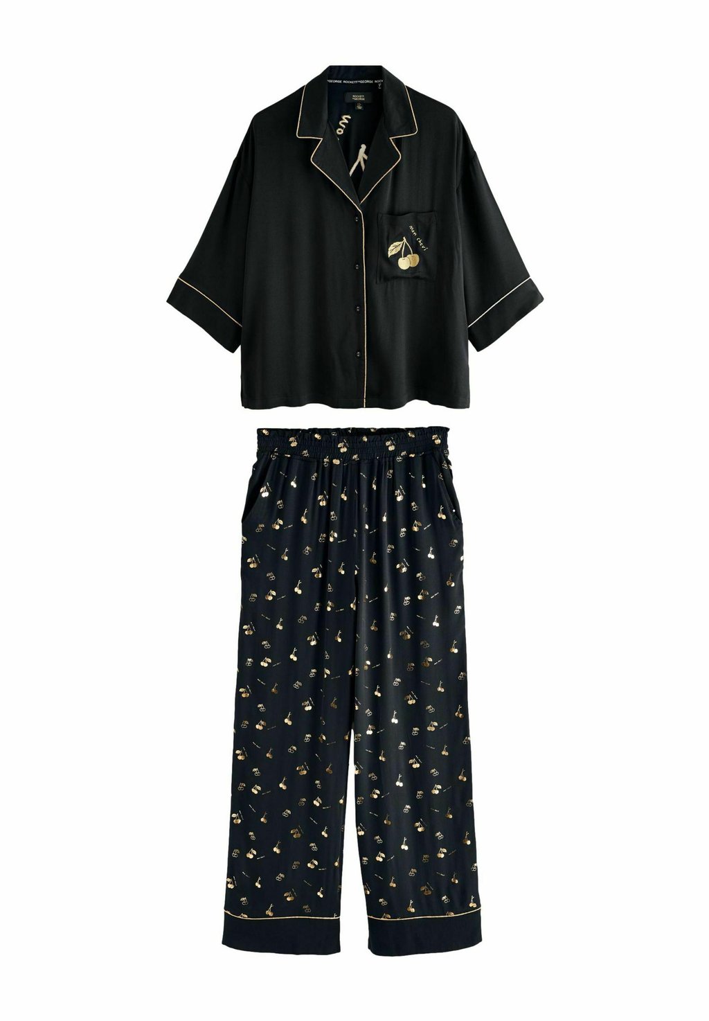 Пижама SET Rockett St George, черный
Пижама SET Rockett St George, черный