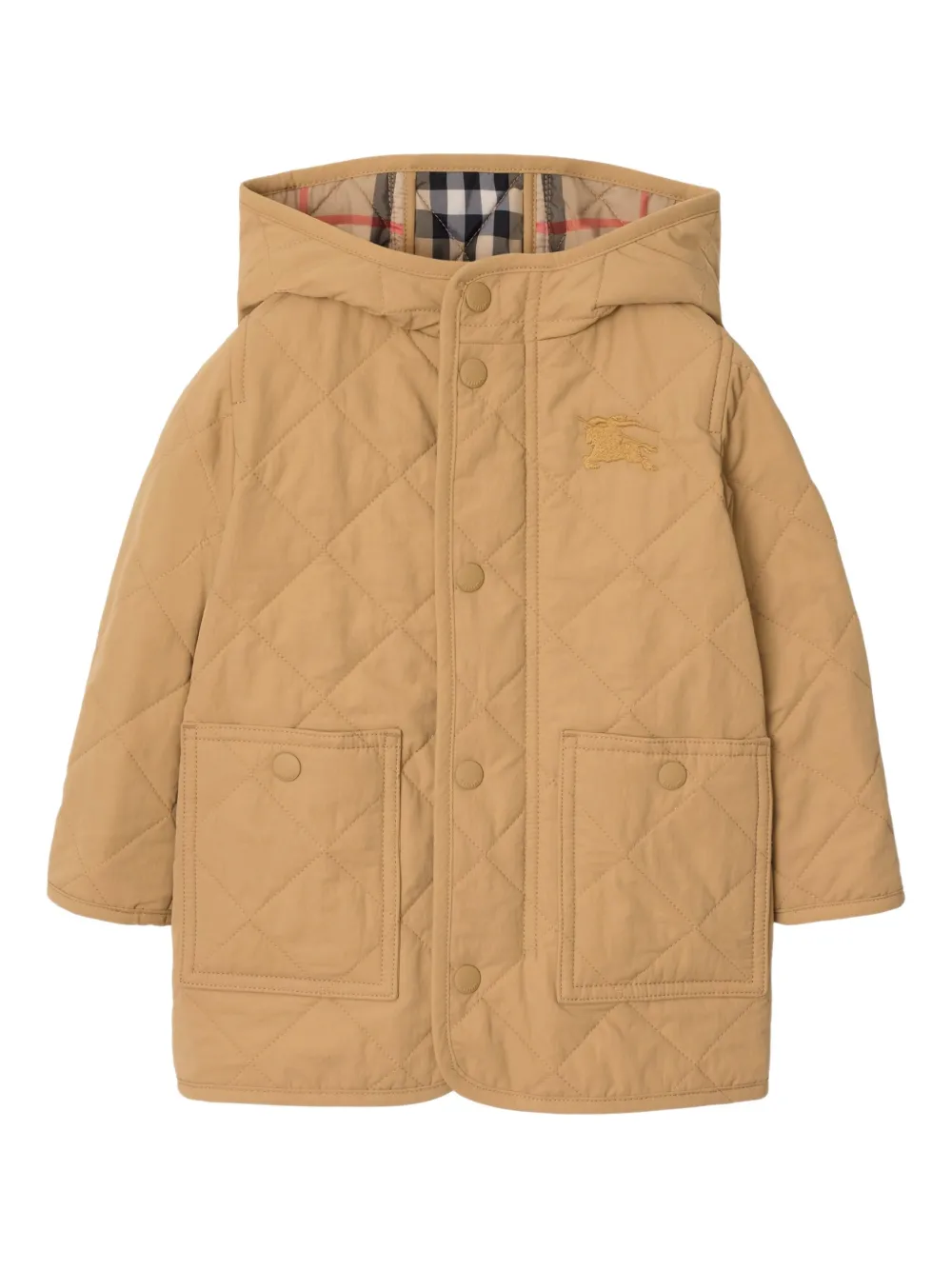 Стеганая куртка с капюшоном BURBERRY KIDS, нейтральный
Стеганая куртка с капюшоном BURBERRY KIDS, нейтральный