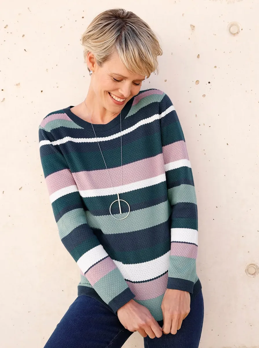 Свитер с круглым вырезом Classic Basics "Пуловер", темно-синий
Свитер с круглым вырезом Classic Basics "Пуловер", темно-синий