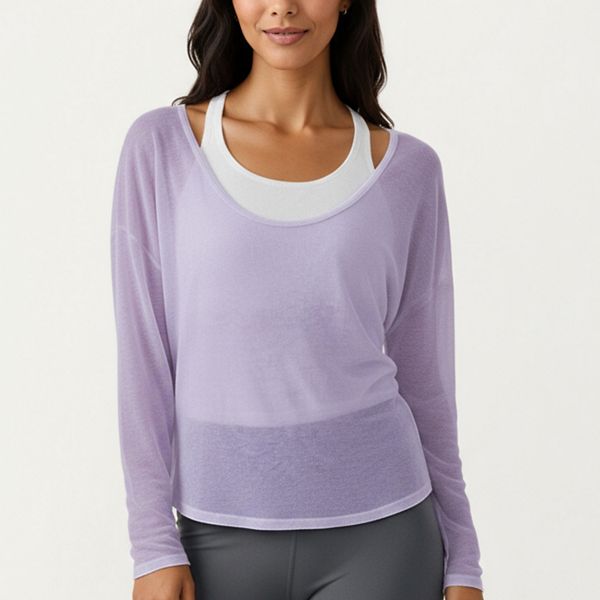 Женский сет из 2 предметов: длинная блуза с прозрачными рукавами и офф-шолдер Anna-Kaci, Purple
Женский сет из 2 предметов: длинная блуза с прозрачными рукавами и офф-шолдер Anna-Kaci, Purple