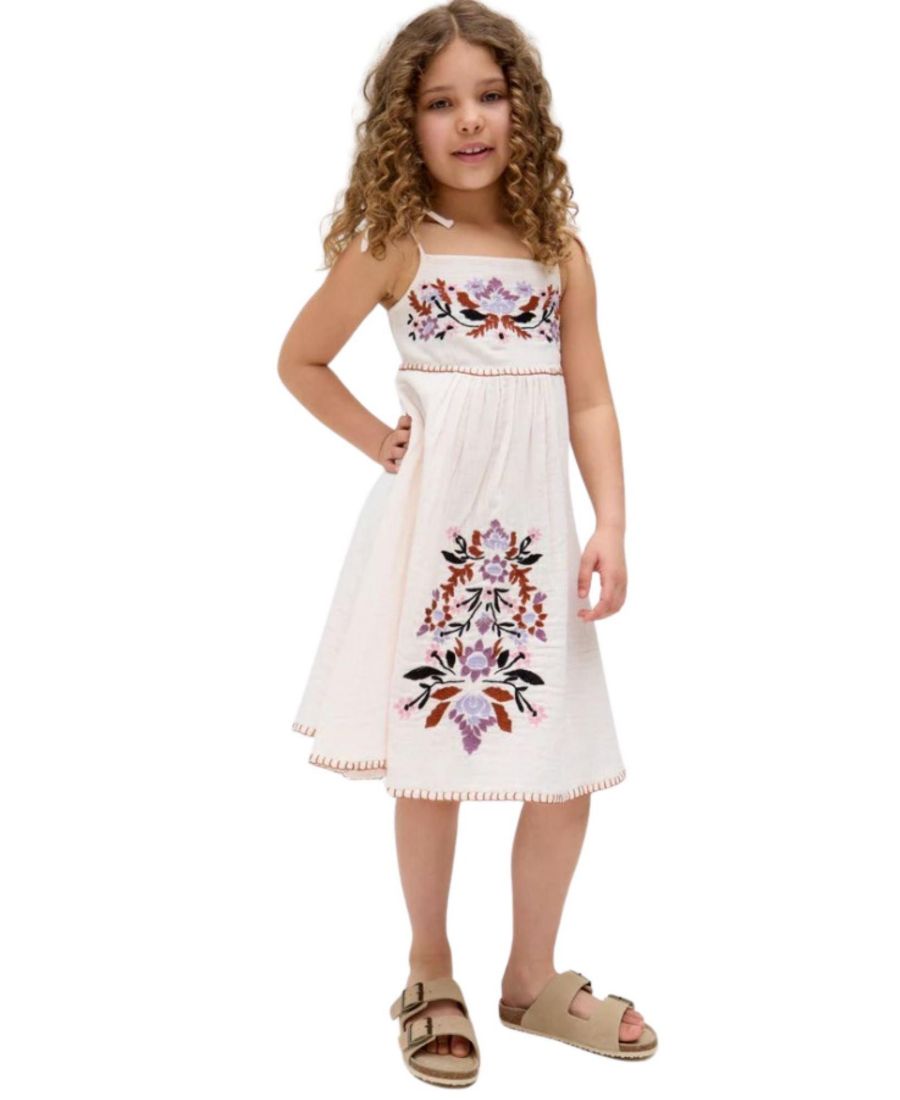 Детское платье Raffya Furla кремового цвета с вышитыми вставками и сборками от Raffya Furla Raffya Kids, Ecru
Детское платье Raffya Furla кремового цвета с вышитыми вставками и сборками от Raffya Furla Raffya Kids, Ecru