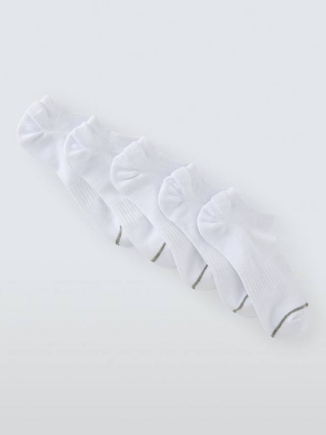 Тренировочные носки в контрастную полоску John Lewis, белый
Тренировочные носки в контрастную полоску John Lewis, белый