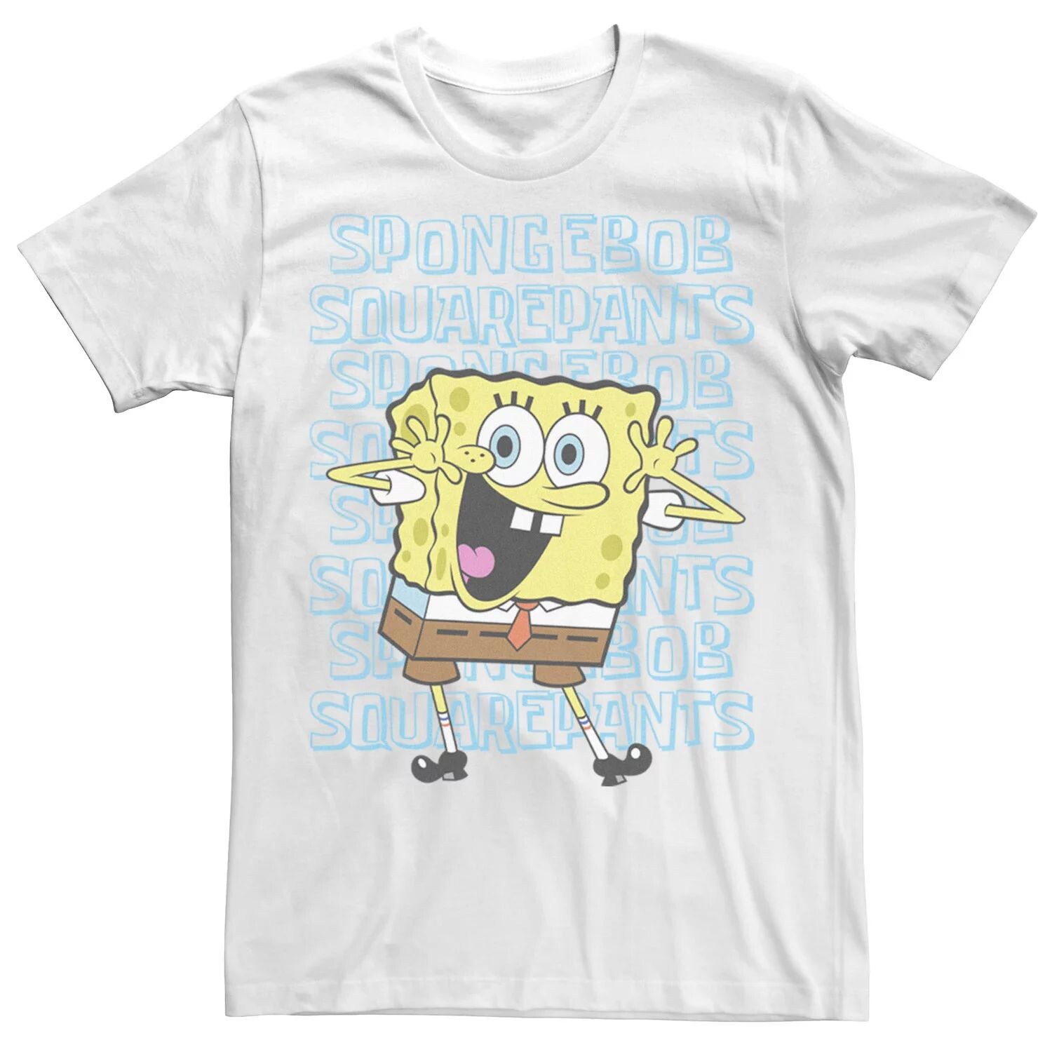 Мужская футболка с портретом «Губка Боб Квадратные Штаны» Licensed Character
Мужская футболка с портретом «Губка Боб Квадратные Штаны» Licensed Character