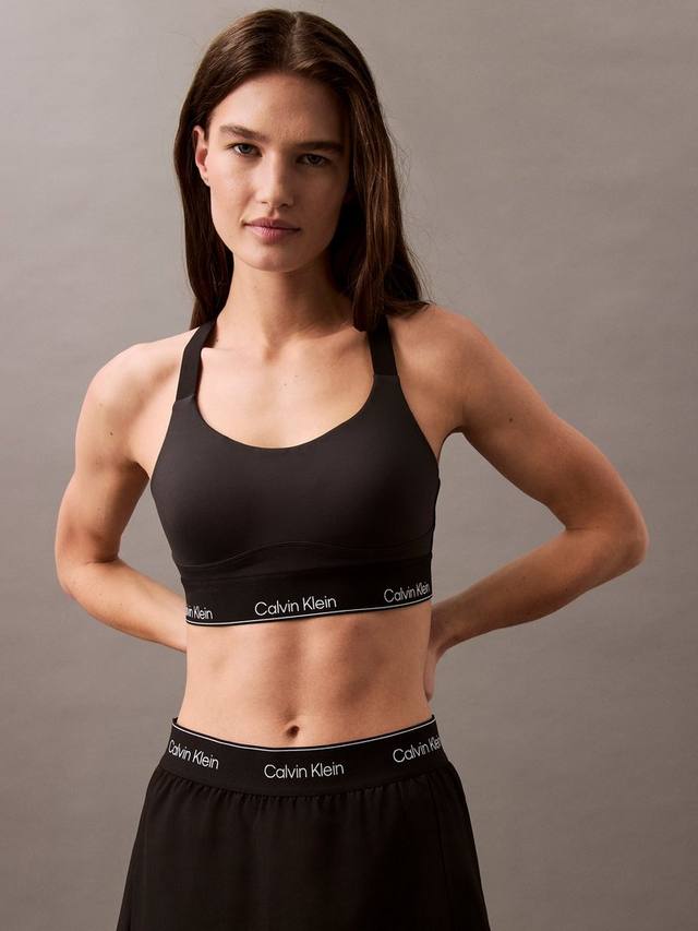 CK Sport дышащий спортивный бюстгальтер Quick-Dry для высокой нагрузки Calvin Klein, Black
CK Sport дышащий спортивный бюстгальтер Quick-Dry для высокой нагрузки Calvin Klein, Black