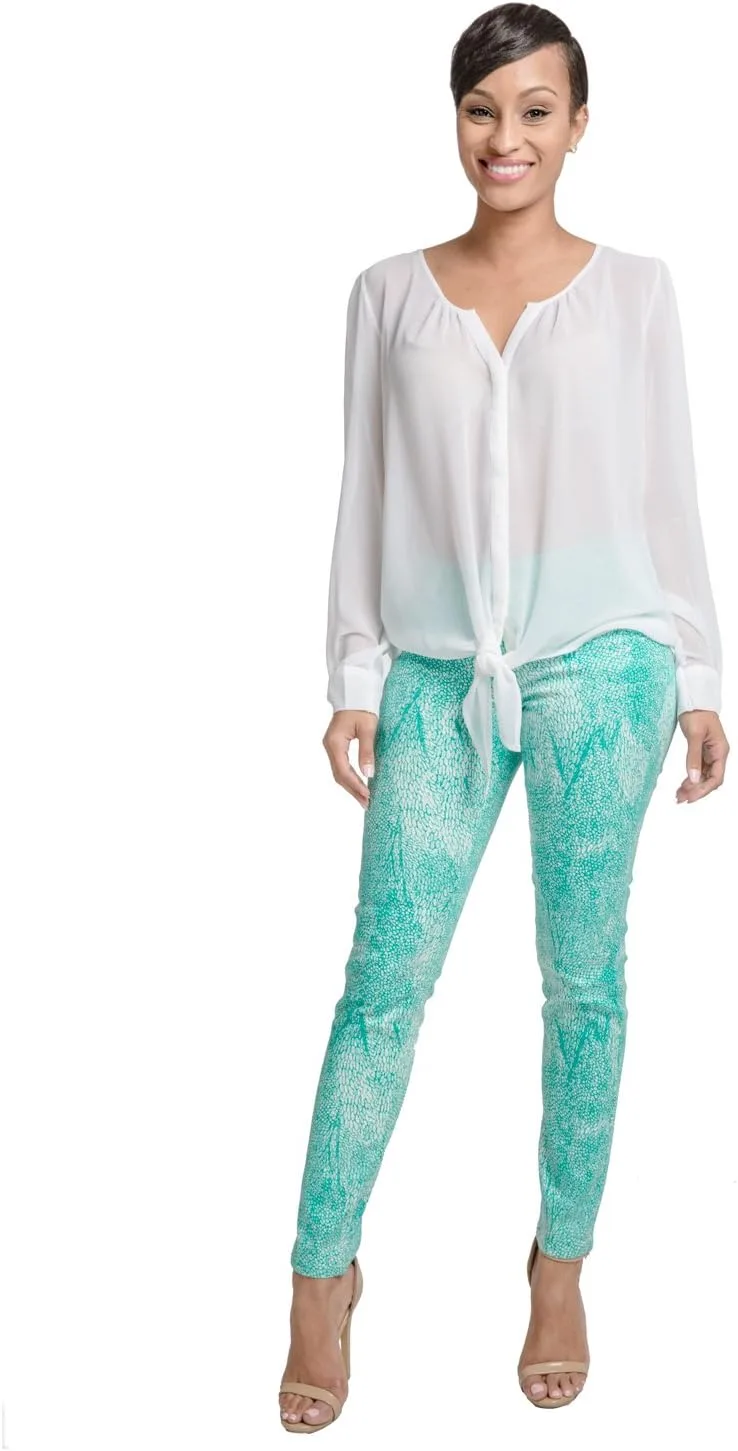 Женские джинсы скинни цвета морской волны с принтом "дерево" Miss Halladay
Женские джинсы скинни цвета морской волны с принтом "дерево" Miss Halladay