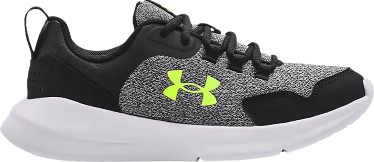 Кроссовки Under Armour Essential GS Black Neon Green, черный
Кроссовки Under Armour Essential GS Black Neon Green, черный