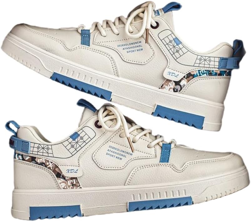 Мужские модные кроссовки с шнуровкой, низкие, повседневные, однотонные, удобные для улицы, скейт-кроссовки для мужчин Hhhchpm, слоновая кость
Мужские модные кроссовки с шнуровкой, низкие, повседневные, однотонные, удобные для улицы, скейт-кроссовки для мужчин Hhhchpm, слоновая кость