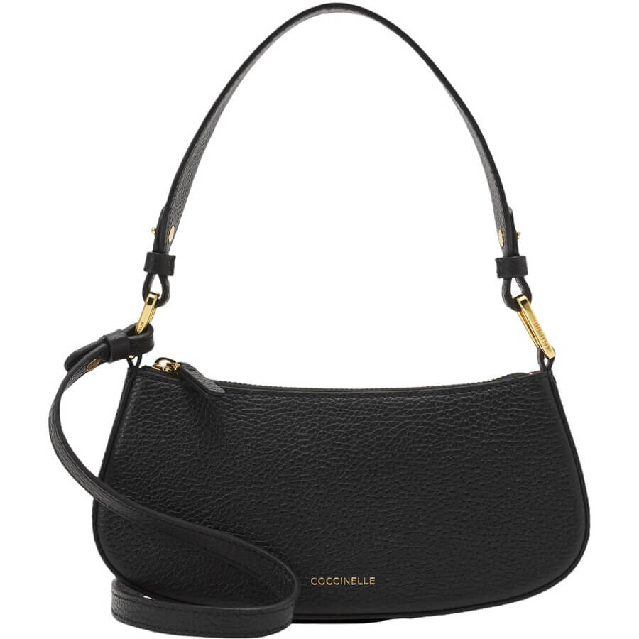 Сумка-багет Coccinelle Merveille, черный 
Сумка-багет Coccinelle Merveille, черный