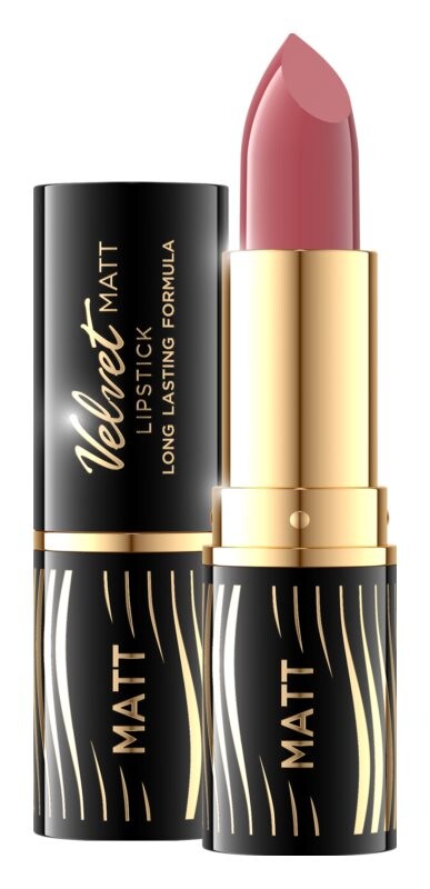 Кремовая помада с матовым финишем Eveline Cosmetics Velvet Matt, оттенок 501 4,5 г 
Кремовая помада с матовым финишем Eveline Cosmetics Velvet Matt, оттенок 501 4,5 г