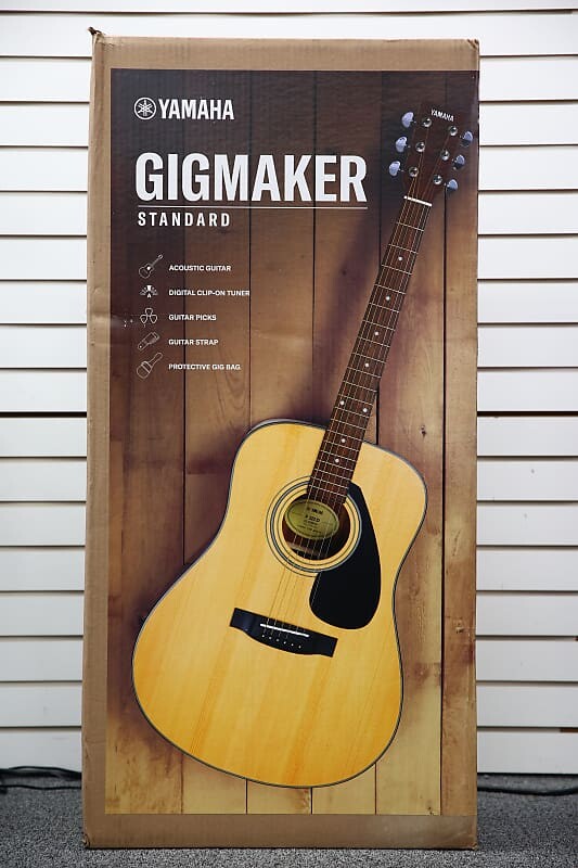 Комплект акустической гитары Yamaha Gigmaker Standard Natural Gigmaker Standard Acoustic Guitar Pack
Комплект акустической гитары Yamaha Gigmaker Standard Natural Gigmaker Standard Acoustic Guitar Pack
