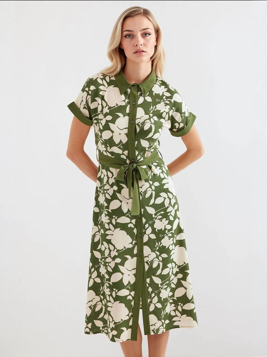 Платье-рубашка Bigdart, хаки
Платье-рубашка Bigdart, хаки