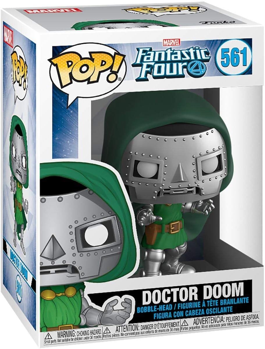 Фигурка Funko POP! Marvel: Fantastic Four - Doctor Doom, мультиколор
Фигурка Funko POP! Marvel: Fantastic Four - Doctor Doom, мультиколор