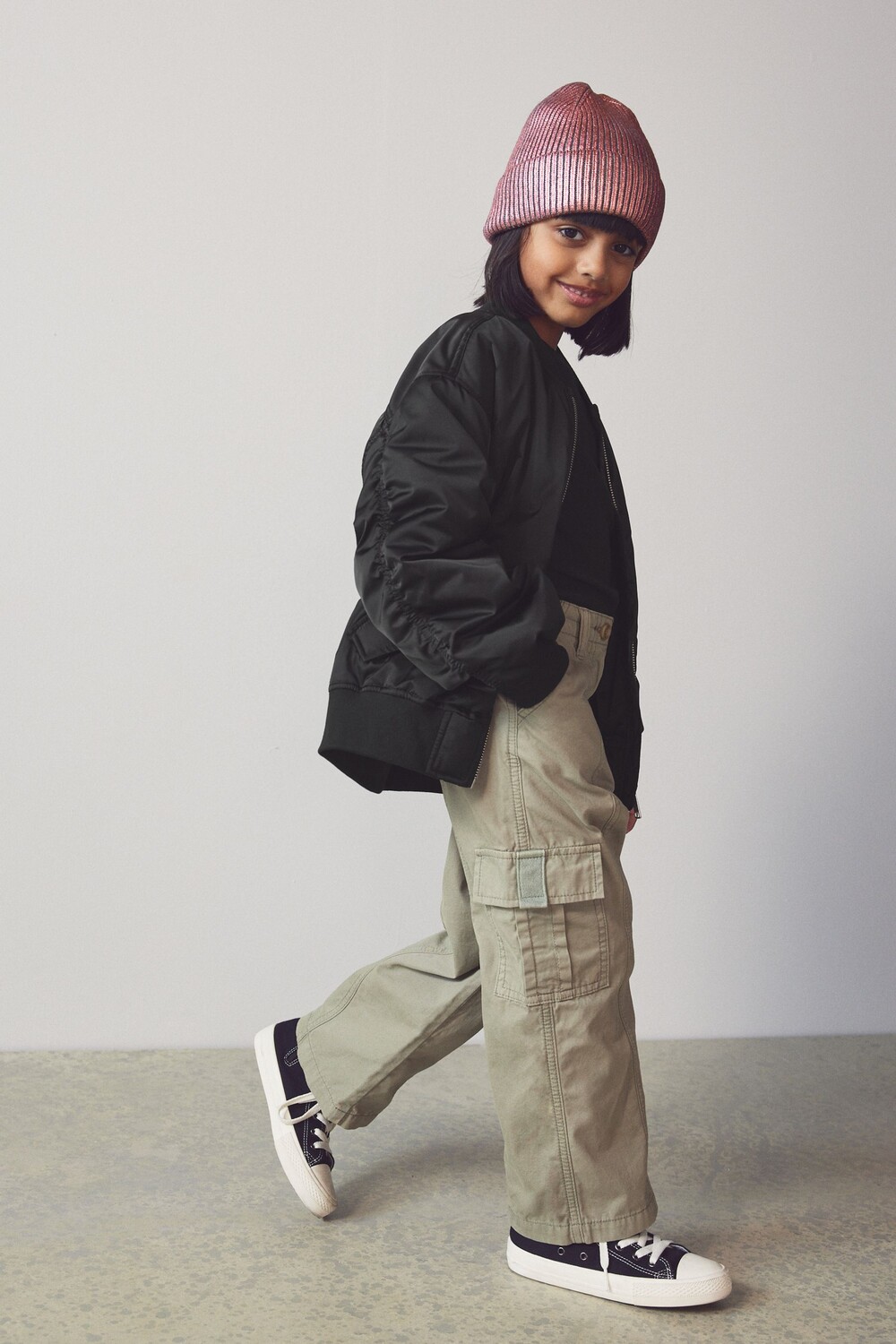 Атласный бомбер Next, черный
Атласный бомбер Next, черный