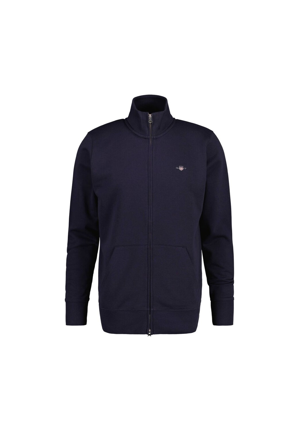 Толстовка мужская - REGULAR SHIELD FULL ZIP SWEAT, молния, воротник-стойка GANT, синий
Толстовка мужская - REGULAR SHIELD FULL ZIP SWEAT, молния, воротник-стойка GANT, синий