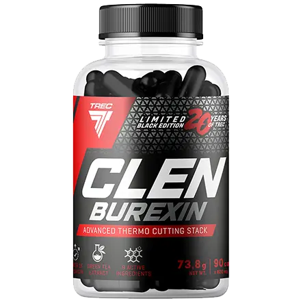 Trec Clenburexin биологически активная добавка, 90 капсул/1 упаковка
Trec Clenburexin биологически активная добавка, 90 капсул/1 упаковка