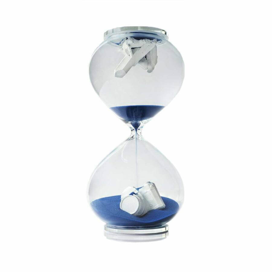 Скульптура Daniel Arsham Hourglass, синий
Скульптура Daniel Arsham Hourglass, синий