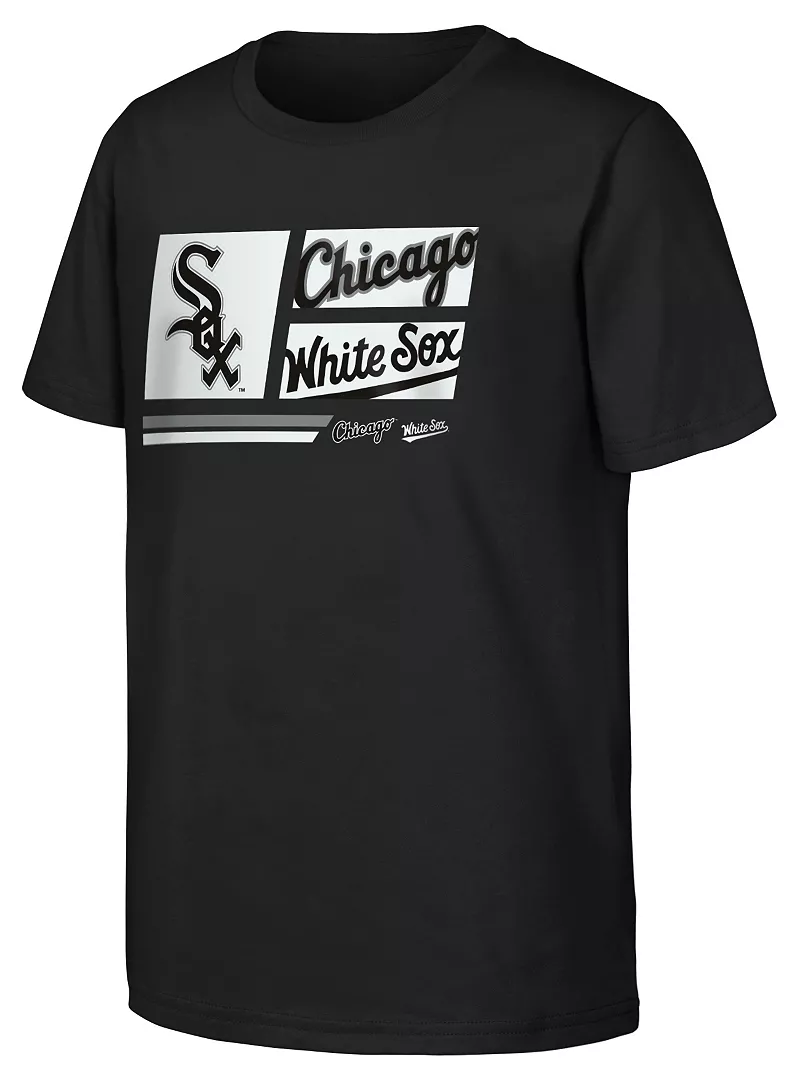 Одежда команды MLB Youth Chicago White Sox, черная футболка Multi Hit MLB Team Apparel
Одежда команды MLB Youth Chicago White Sox, черная футболка Multi Hit MLB Team Apparel