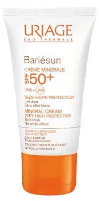 Uriage Barièsun Минеральный крем SPF 50+ для непереносимой кожи 100 мл
Uriage Barièsun Минеральный крем SPF 50+ для непереносимой кожи 100 мл