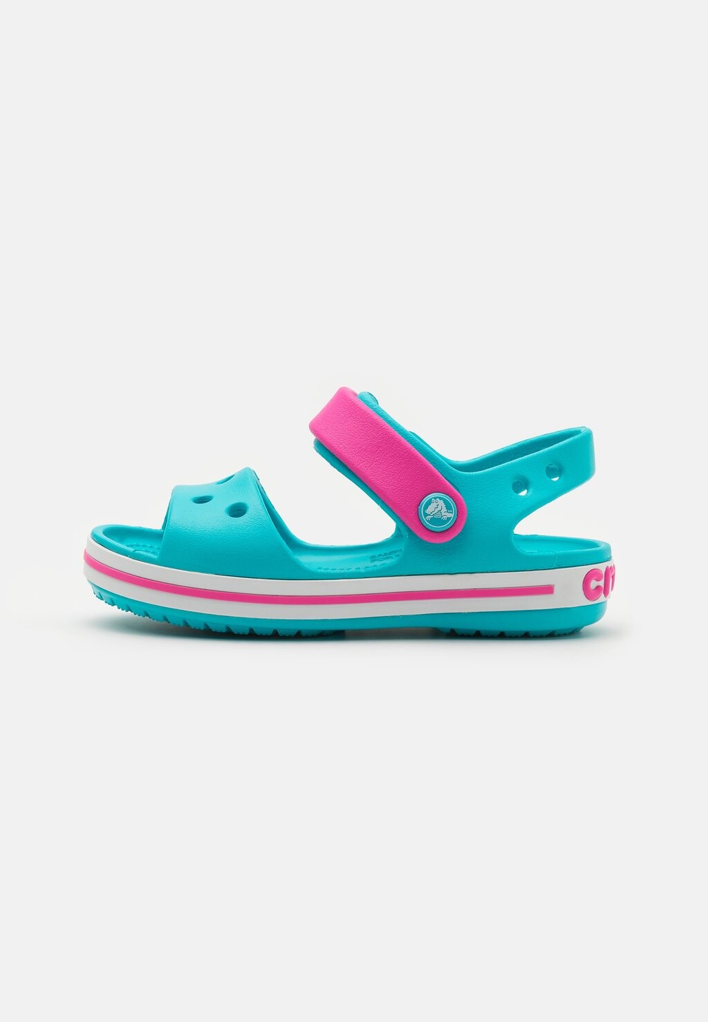 Шлепанцы CROCBAND SANDAL KIDS Crocs, цвет digital aqua
Шлепанцы CROCBAND SANDAL KIDS Crocs, цвет digital aqua