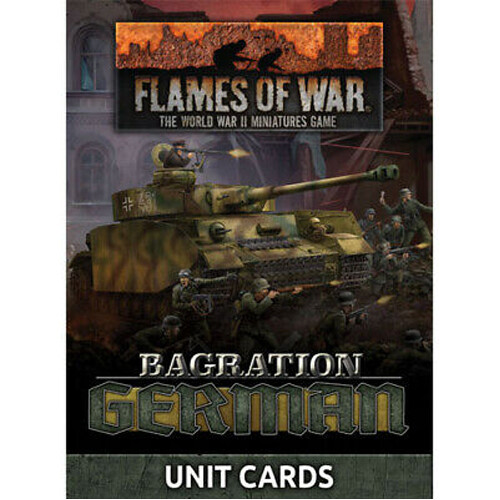Настольная игра Bagration: German Command Cards 
Настольная игра Bagration: German Command Cards