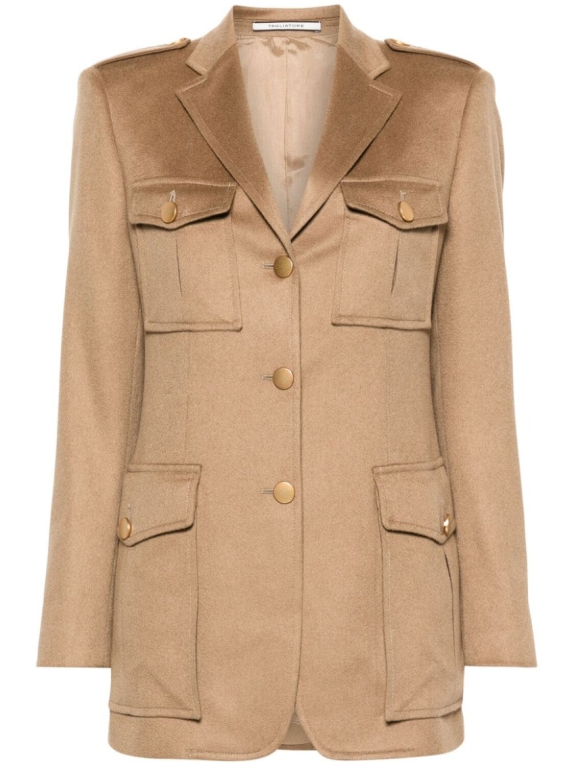 Tagliatore кашемировый пиджак, коричневый
Tagliatore кашемировый пиджак, коричневый
