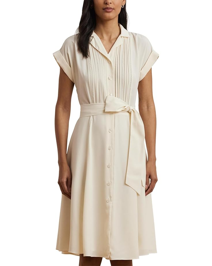Платье Lauren Ralph Lauren Belted Crepe Pintucked Shirtdress, цвет Mascarpone Cream
Платье Lauren Ralph Lauren Belted Crepe Pintucked Shirtdress, цвет Mascarpone Cream