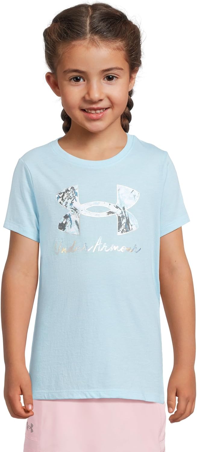 Under Armour Girls Crewneck, легкая и дышащая футболка для спорта, Stream
Under Armour Girls Crewneck, легкая и дышащая футболка для спорта, Stream