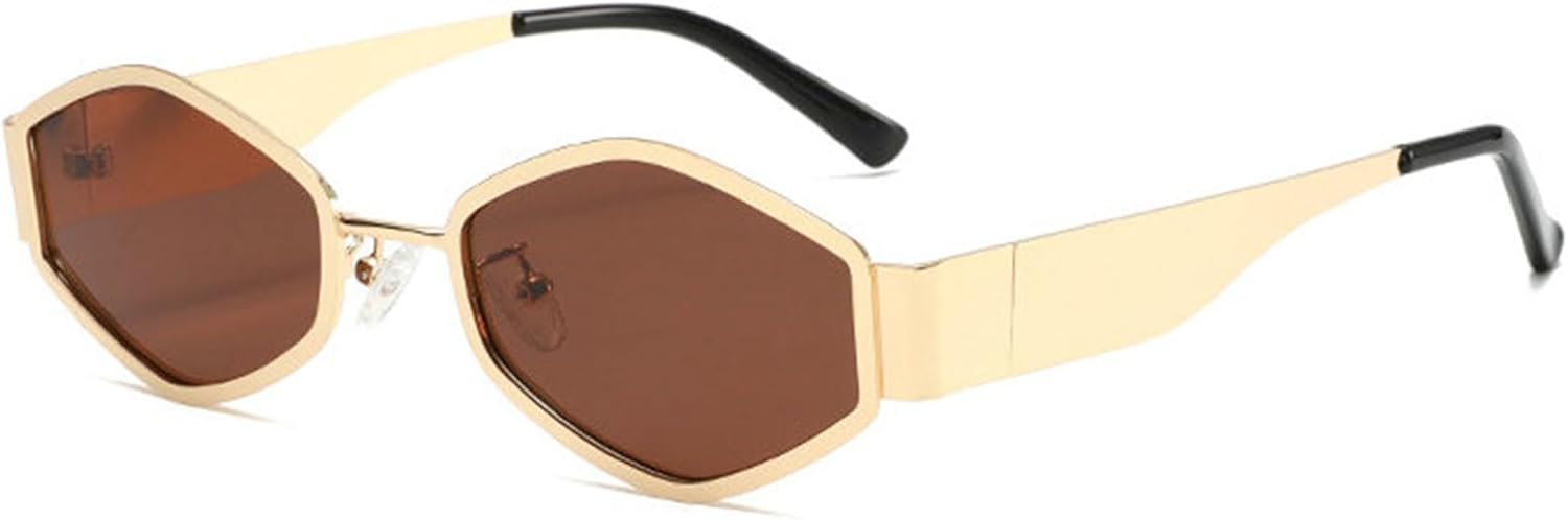 Солнцезащитные очки Willochra в маленькой шестиугольной оправе для женщин, в стиле 90-х, роскошные, модные, с металлическим многоугольным оправой, стильные очки для женщин, защита от ультрафиолета UV400, C2
Солнцезащитные очки Willochra в маленькой шестиугольной оправе для женщин, в стиле 90-х, роскошные, модные, с металлическим многоугольным оправой, стильные очки для женщин, защита от ультрафиолета UV400, C2