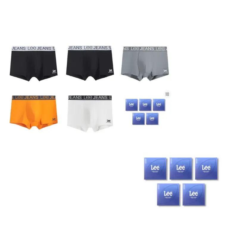 Lee Подарочный набор мужского белья 5 пар
Lee Подарочный набор мужского белья 5 пар