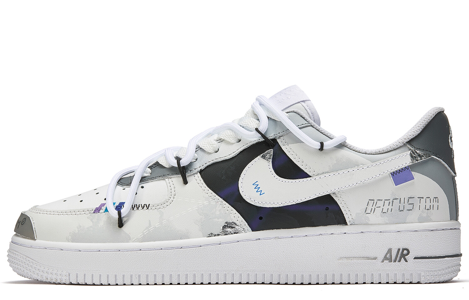 Кроссовки Nike Air Force 1 Skateboarding Shoes Women's Low-top Gray/Black/Blue, синий
Кроссовки Nike Air Force 1 Skateboarding Shoes Women's Low-top Gray/Black/Blue, синий
