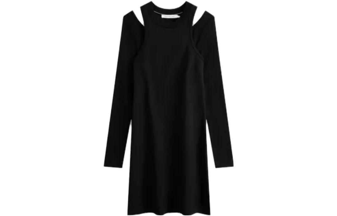 Calvin Klein Женское платье с длинными рукавами, цвет Ck Black
Calvin Klein Женское платье с длинными рукавами, цвет Ck Black