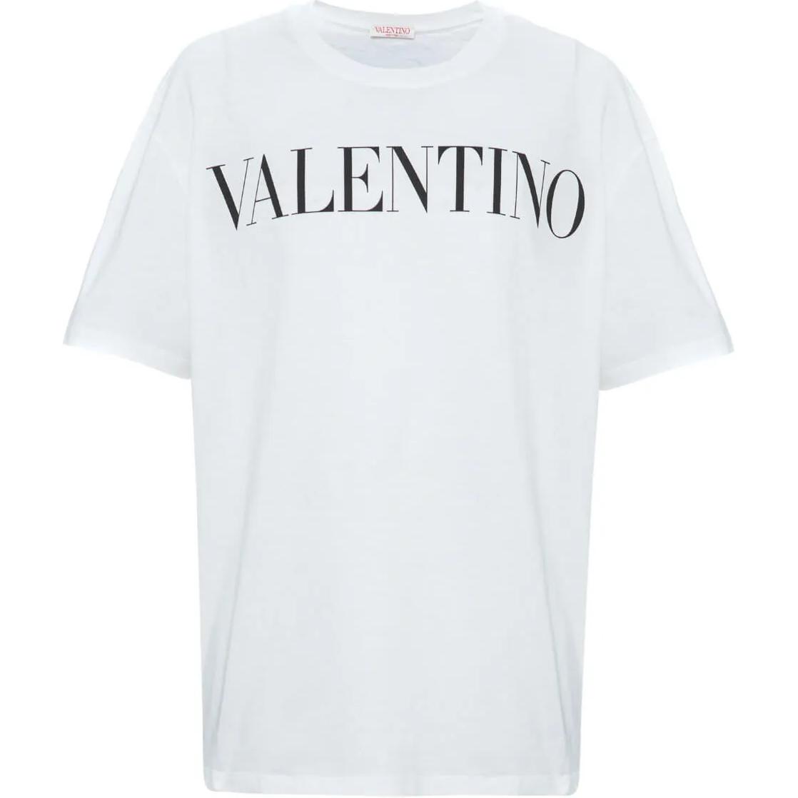 Футболка с круглым вырезом и принтом Valentino, белый
Футболка с круглым вырезом и принтом Valentino, белый